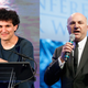 Sam Bankman-Fried at a charity event on June 23, 2022 in New York City (left) Kevin O’Leary speaks onstage at a conference on December 8, 2016 (right)